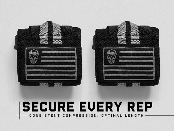 Gymreapers Weightlifting Wrist Wraps (IPF Approved) 18" Professional Quality Wrist Support for Powerlifting Comps, Strength Training, Bodybuilding Gymreapers Weightlifting Wrist Wraps (IPF Approved) 18" Professional Quality Wrist Support for Powerlifting Comps, Strength Training, Bodybuilding