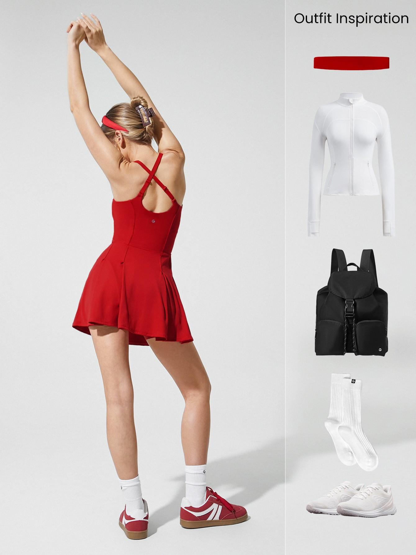 GLOWMODE Corset BBL Dress Built-in Bra and Sweat-Wicking Buttery Soft Fabric US TikTokShopBlackFriday