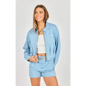 Soft Breeze Chambray Jacket