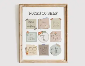 Inspirational Wall Decor, Motivational Wall Art, Office Wall Art, Home Office Decor, Mental Health Prints, Motivational Poster Prints