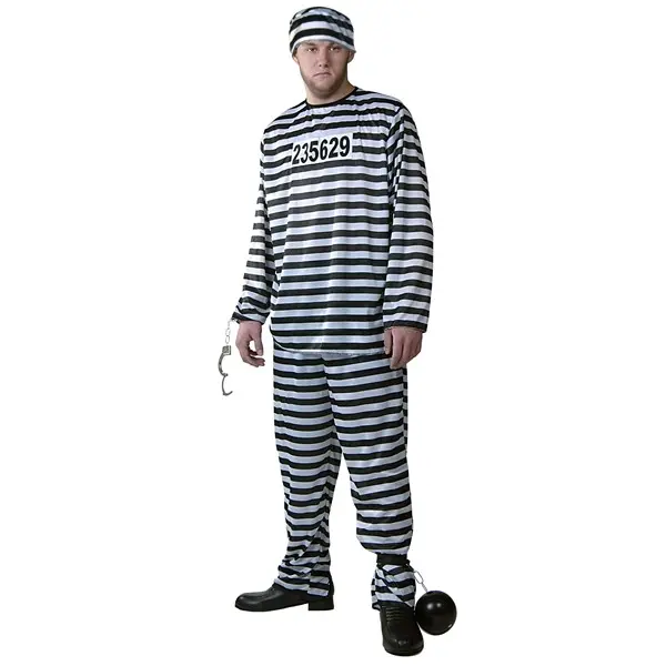 Mens Prisoner Costume