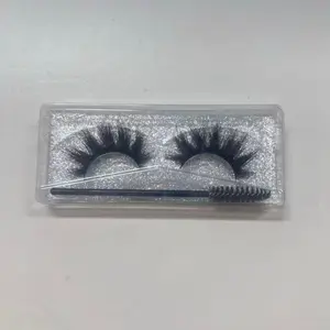 Eyelashes and Eyelash Brush-Free Gift 1 PC