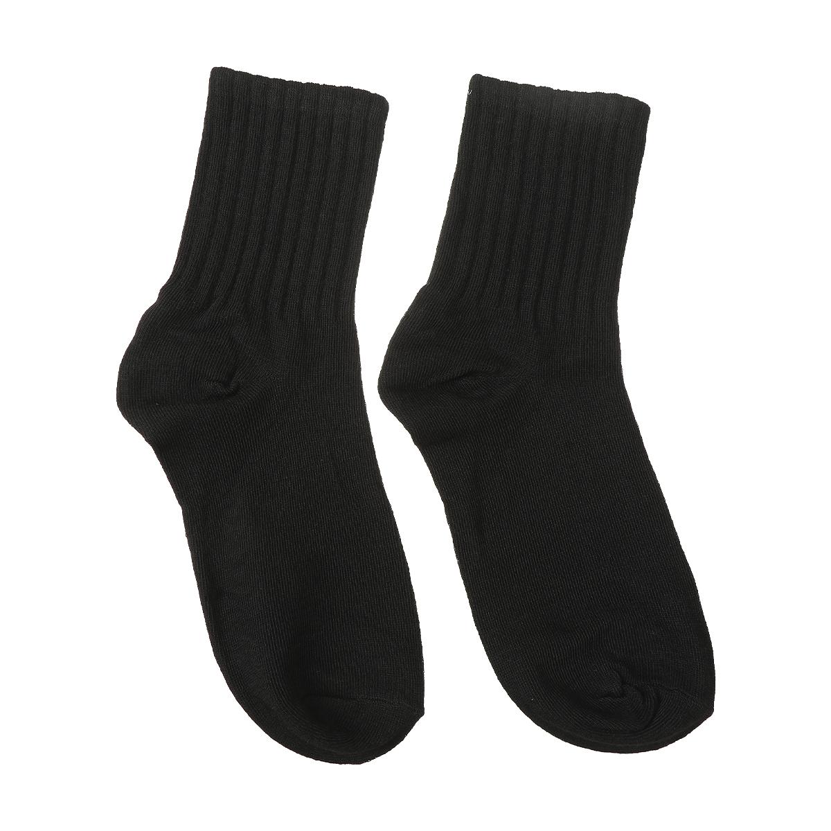 5 Pair Women's Medium Tube Socks Sports Socks Anti Odor Soft Crew Socks Comfortable Casual Socks Womenswear