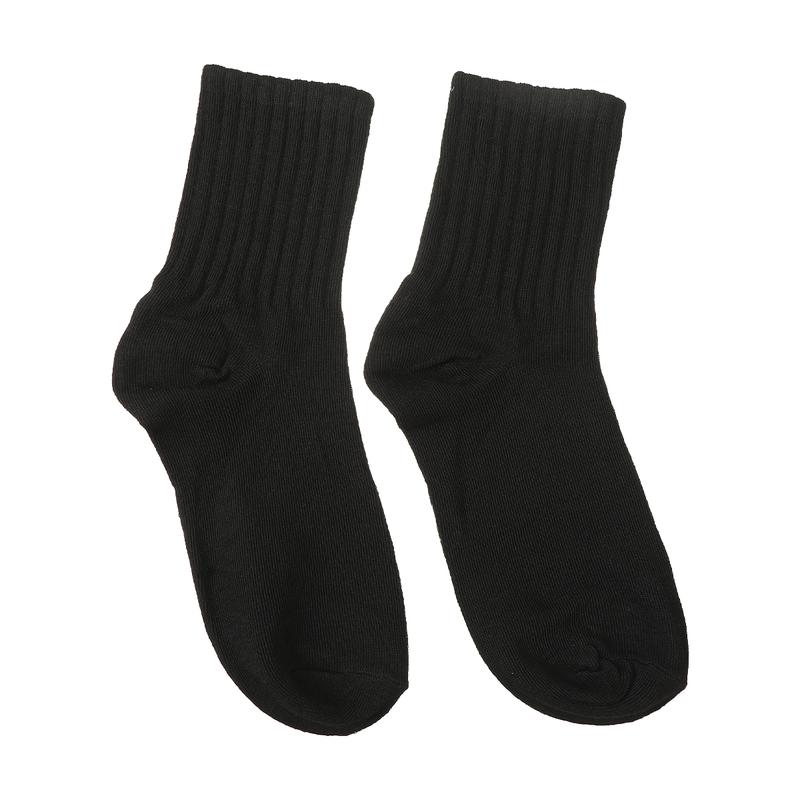 5 Pair Women's Medium Tube Socks Sports Socks Anti Odor Soft Crew Socks Comfortable Casual Socks Womenswear