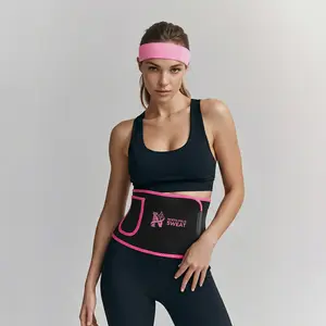 Sweat Wasit Trainer Belt for Women and Men,Belt for High Intensity Training and Gym Workouts,Waist Trimmer with Lumbar Support Exercise Waistband Yoga Strap