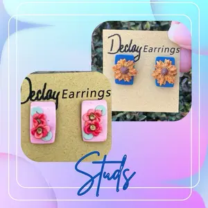 YOU PICK Single Statement Studs via TikTok Live by Declay Earrings - Bold and Eye-catching
