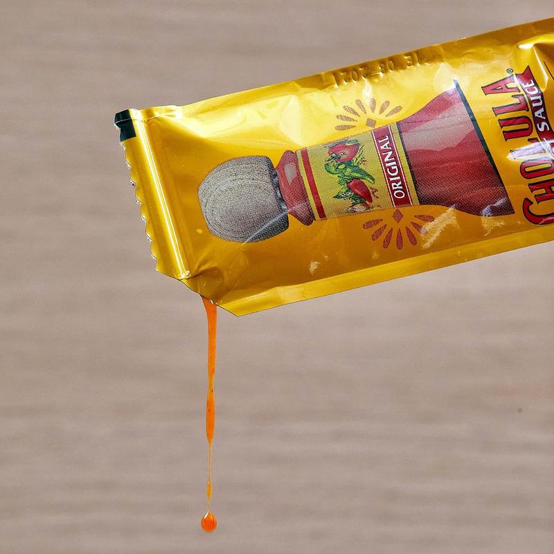 Cholula Original Hot Sauce Packets, 200 count - One 200 Count Individual Hot Sauce Packets with Mexican Peppers and Signature Spice Blend, Perfect Single-Serve Size for Delivery and Takeout