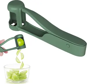 Grape Cutter for Toddlers 1-3, Grape Slicer Kitchen Gadget for Vegetable Fruit Salad Cake Decor, Stainless Steel Baby Grape Quarter Cutter Tool for Cherry Tomato Strawberry Blueberry