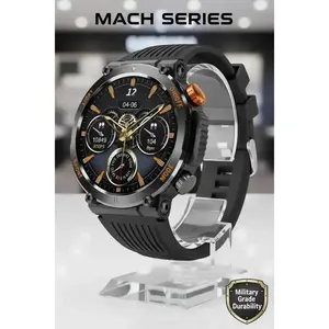 YoYoFit Military Tactical Smartwatch with Flashlight & Compass | Selected by Blue Coil Tech