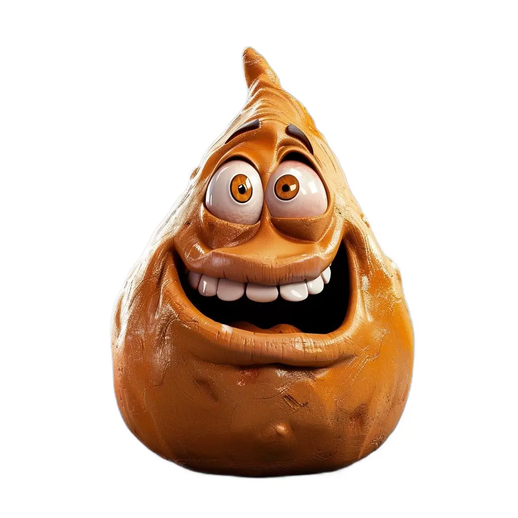 Brown Emoji Sticker