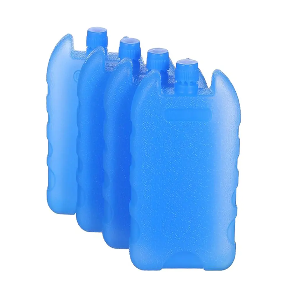 Ice Packs for Evaporative Air Cooler, 4 Pack Reusable Cooling Ice Boxes for Large Portable Air Coolers, Universal Ice Crystal Bottles for Swamp Cooler & Cooling Fan