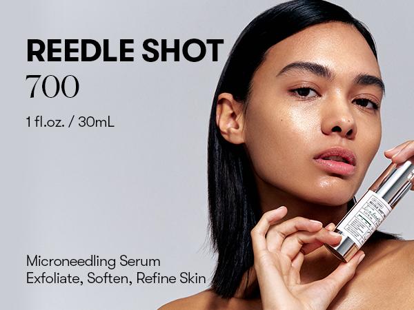 [VT Official] Reedle Shot - OG Liquid Microneedling, Pore & Skin Texture, Skin Booster, Absorption Enhancer, Patented Spicules, Cica Reedles, Exosome, Centella Asiatica, Cica | Microneedling Serum Mild, Strong booster to Intensive Spot Care