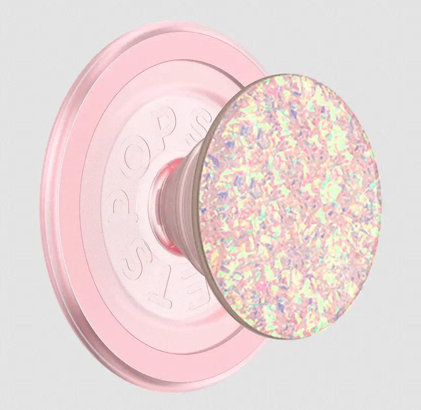 popsockets Iridescent Confetti Rose  MagSafe PopGrip