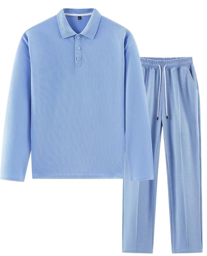 2-piece men's luxury retro suit set - Four season long sleeved jacket and pants with chest pocket, button front, customized for business, formal, and semi formal occasions - men's elegant two-piece set, casual wear, business attire