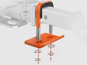 Nilight Trailer Hitch Tightener for 2 Inch Trailers Hitches Mount Anti Rattle Heavy Duty Steel with Rubber Cover Orange U Bolt Glossy Coating Plate Electrophoresis Anti-Rust Triple Protective Nilight Trailer Hitch Tightener for 2 Inch Trailers Hitches Mount Anti Rattle Heavy Duty Steel with Rubber Cover Orange U Bolt Glossy Coating Plate Electrophoresis Anti-Rust Triple Protective