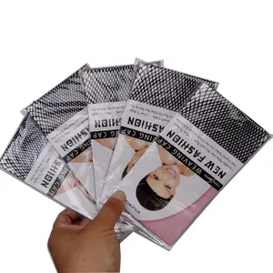 1 Piece Black Mesh Wig Cap Net Opened End Hair Mesh Net Liner Weaving Caps For Women Men Wig Caps Fishnet Wig Cap