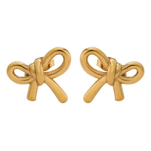 Bow Huggies – Gold