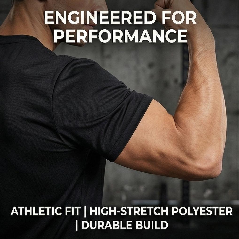 OKP Men's 6-Pack Graphic Tees Short Sleeves Moisture Wicking Quick-Dry Athletic Cut Soft Tops for Summer Training & Running Value Set OKP Men's 6-Pack Graphic Tees Short Sleeves Moisture Wicking Quick-Dry Athletic Cut Soft Tops for Summer Training & Running Value Set