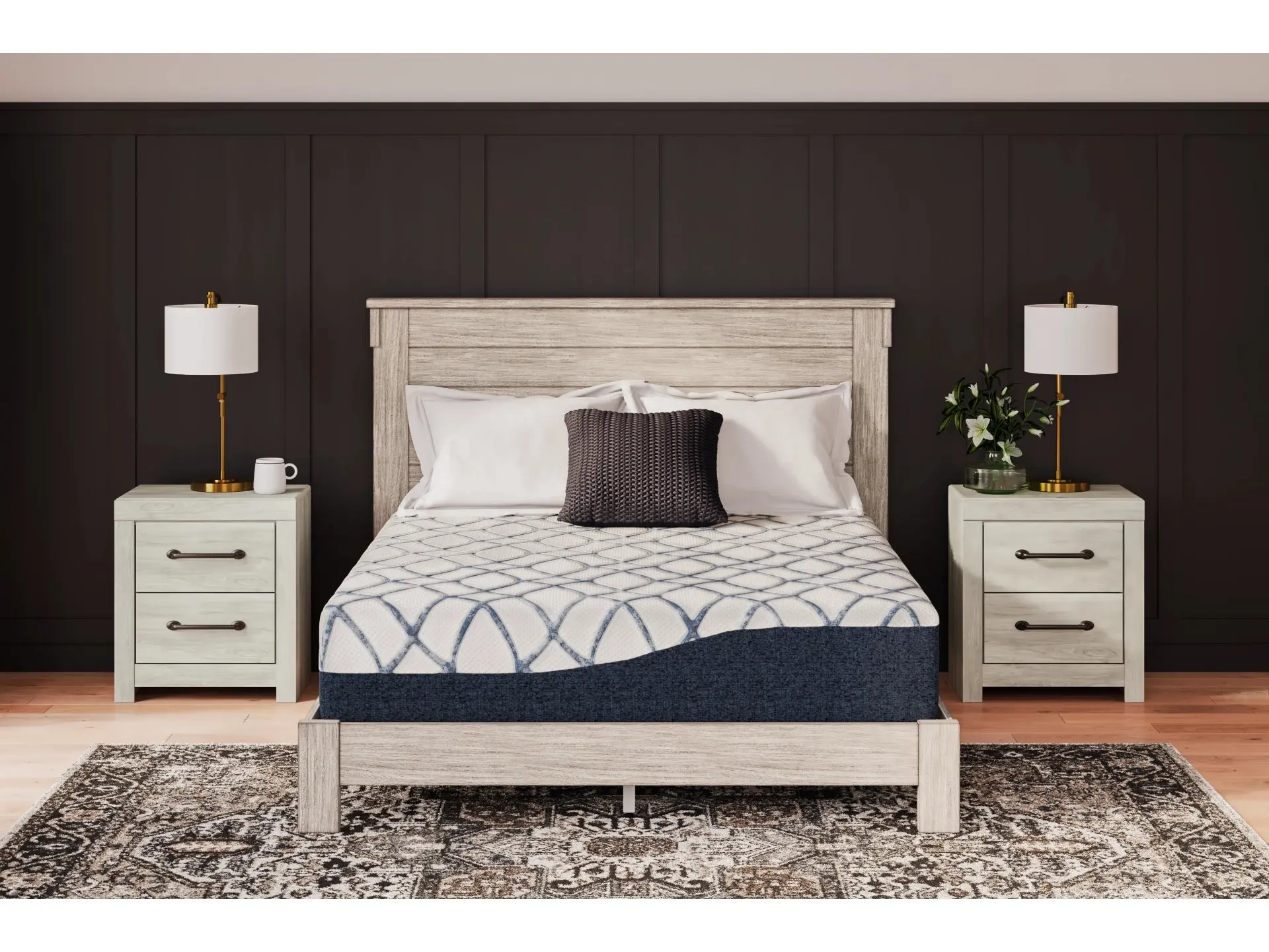 Ashley Sleep Gruve 12" Plush Memory Foam Mattress