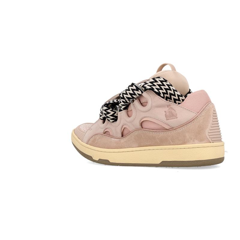 Lanvin Curb Leather Sneakers