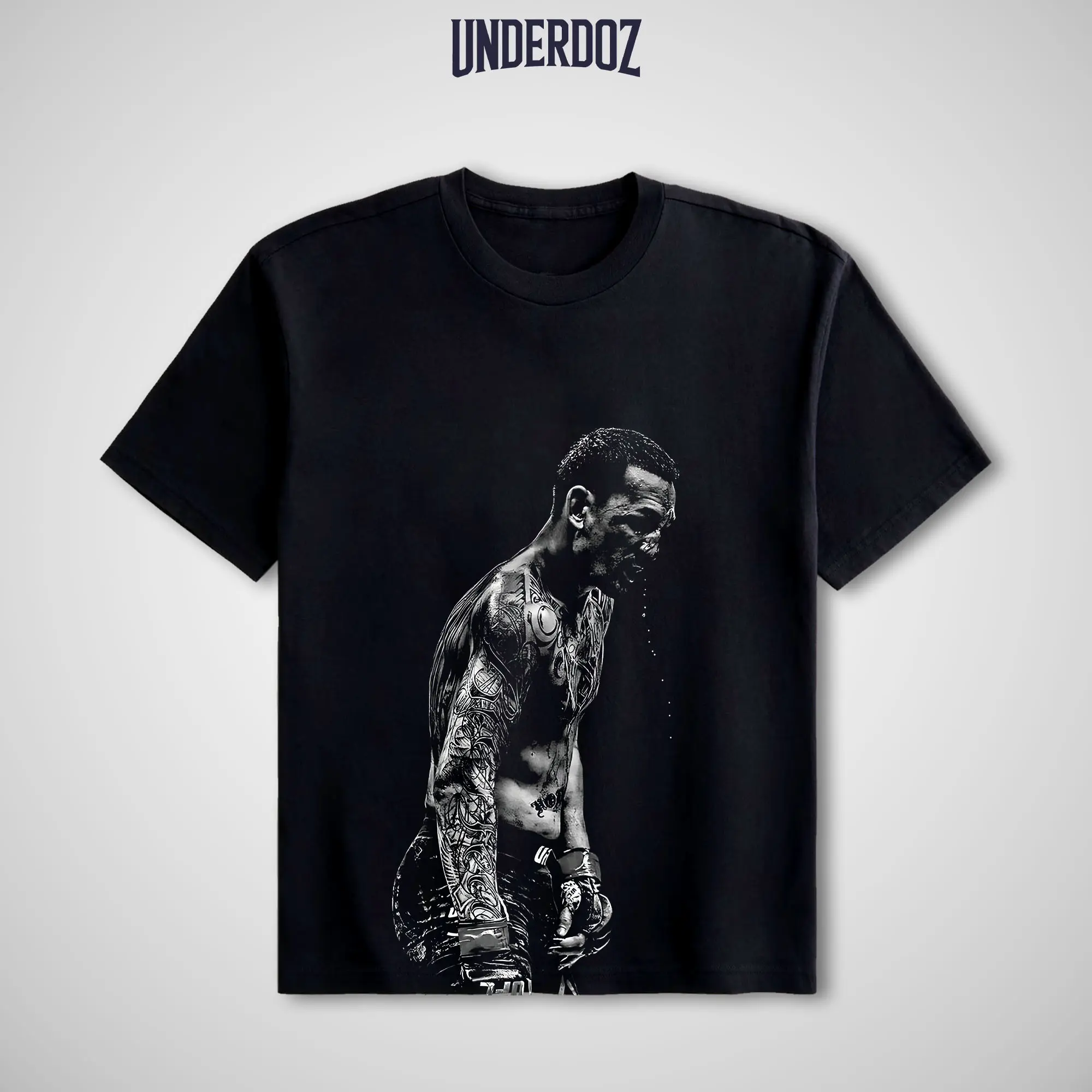 Blessed Max Holloway Tee, UFC Vintage Heavy Cotton Classic Fit Short-Sleeve Unisex Streetwear T-Shirt Top, Streetwear Graphic Tee, Gift for UFC Lovers Tshirt, Tops, Menswear, Men's Graphic Tees