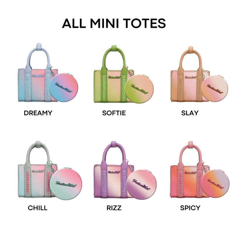 Montana West Mini Mood Tote Blind Box Suprise Gift for Holiday