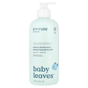ATTITUDE Baby Leaves™, Shampoo & Body Wash, Good Night, 16 fl oz (473 ml)