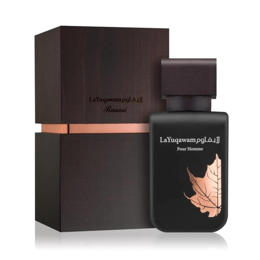Rasasi La Yuqawam Pour Homme Eau de Parfum Spray for Men, 2.5 Ounce / 75 ml Rasasi La Yuqawam Pour Homme Eau de Parfum Spray for Men, 2.5 Ounce / 75 ml