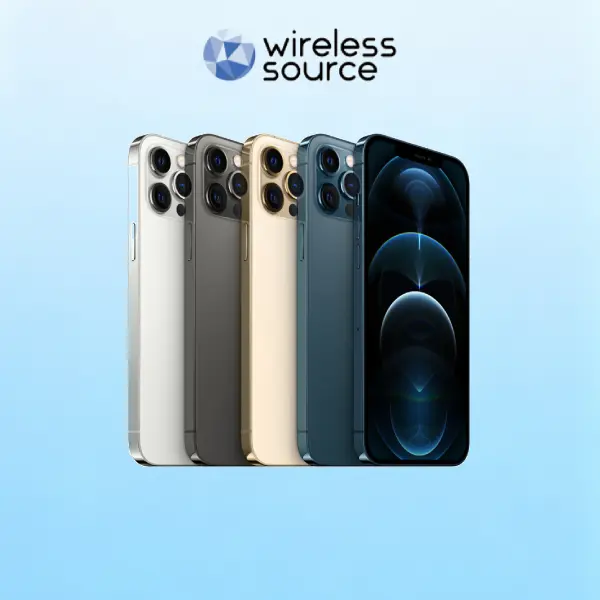 Refurbished iPhone 12 Pro Max (Unlocked)-Acceptable Condition with 1 Year Warranty