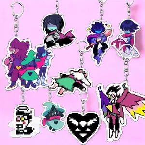 Deltarune keychains, Specials charms - Spamton, Ralsei, Kris
