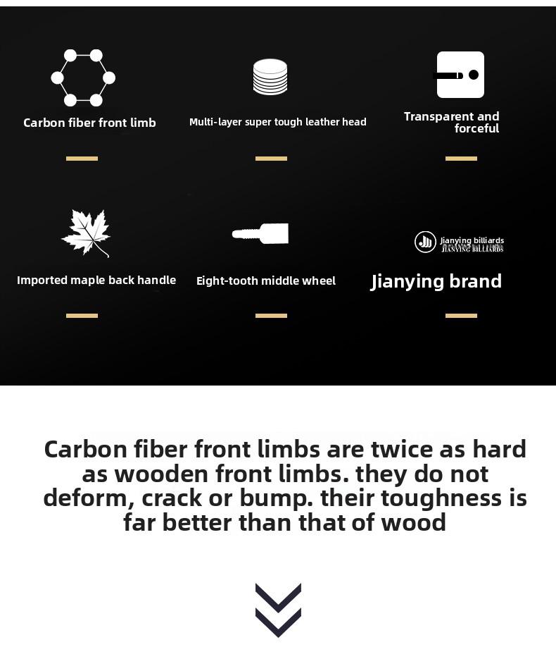 YFEN Professional Carbon Fiber Pool Cue Stick Set 11.8mm Low Deflection Durable with Extension Tip,Adjustable Breathable Billiard Glove,Premium Pool Cue Chalk, Cloth Case for Enhanced Precision