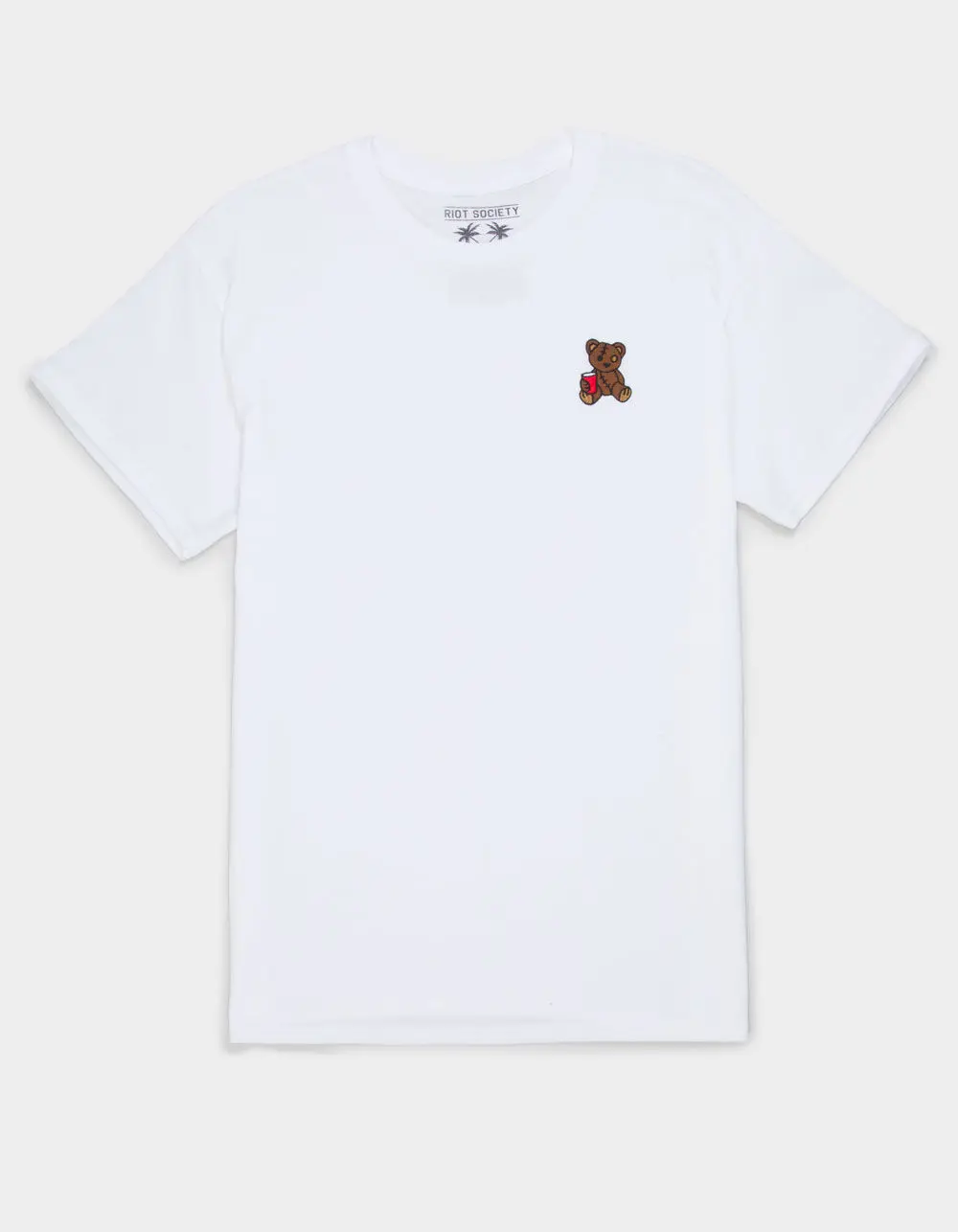 RIOT SOCIETY Teddy Red Mens Tee