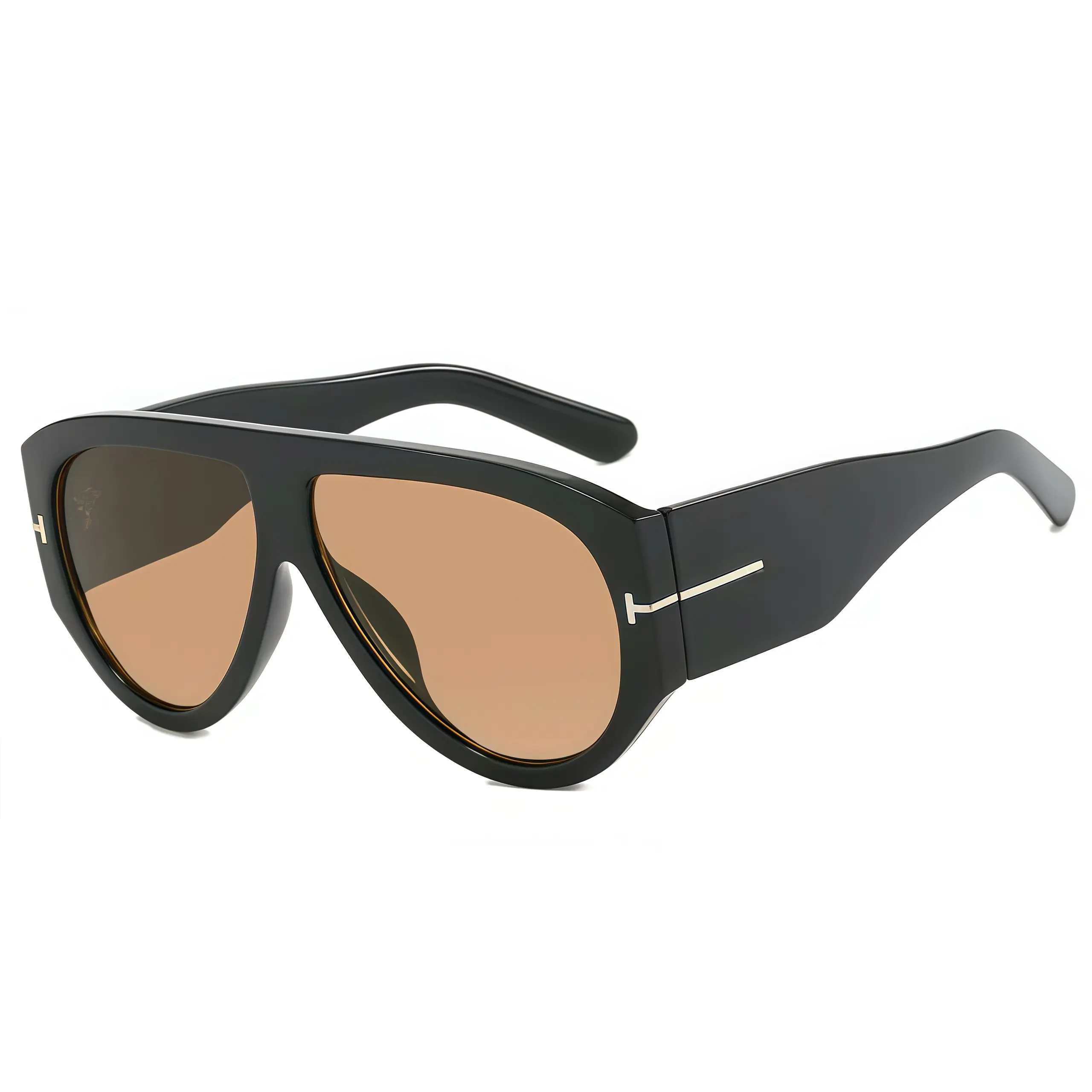 EUNOIALENS 70s Vintage Oversized Aviation Sunglasses - Unisex Thick Frame Anti UV Glasses, UV400 Shield, Women's Fashion Accessories, Summer Sun Protective Eyewear, Men's Sunglasses, Gifts For Women, Glasses For Women