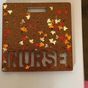 Fall Themed Horizontal Badge Buddy