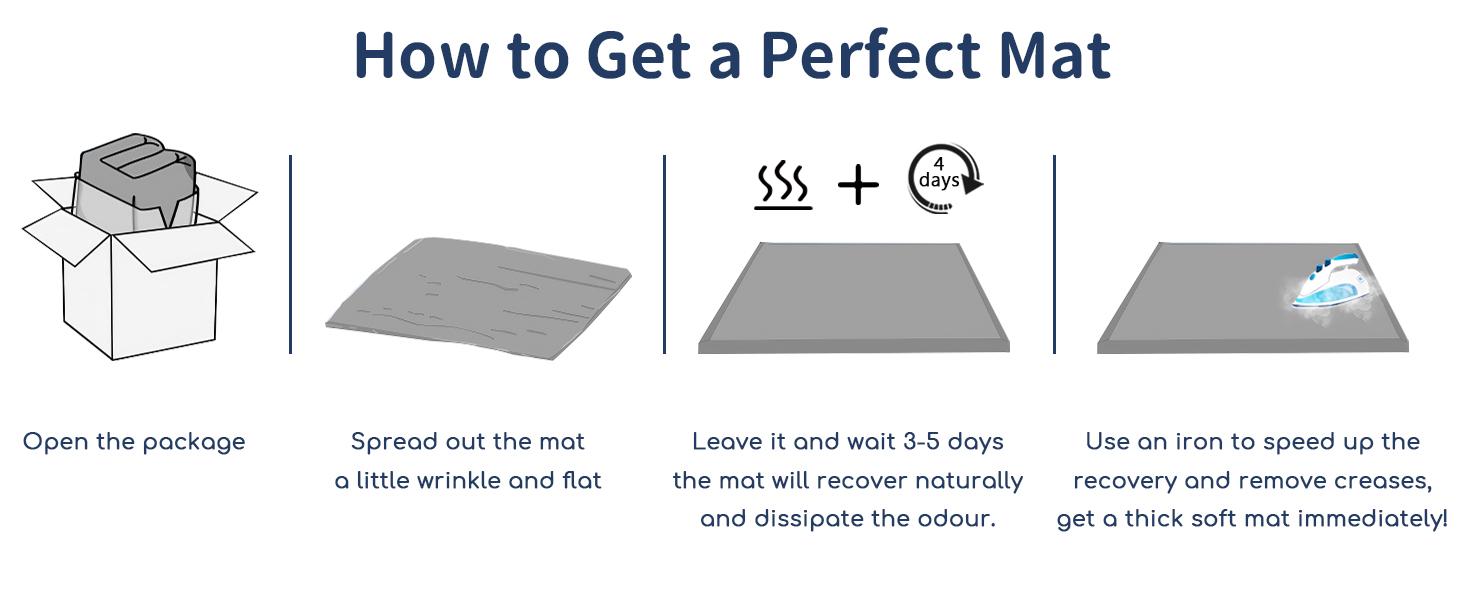 50''/59"/71"/79" Baby Play Mat for Floor 1.3'' Thick Memory Foam Tummy Time Mat Super Soft Coral Velvet Nursery Rug with Non-Slip Backing Crawling Rug for Toddlers Infants Yoga & Tatami Use SpringStatements