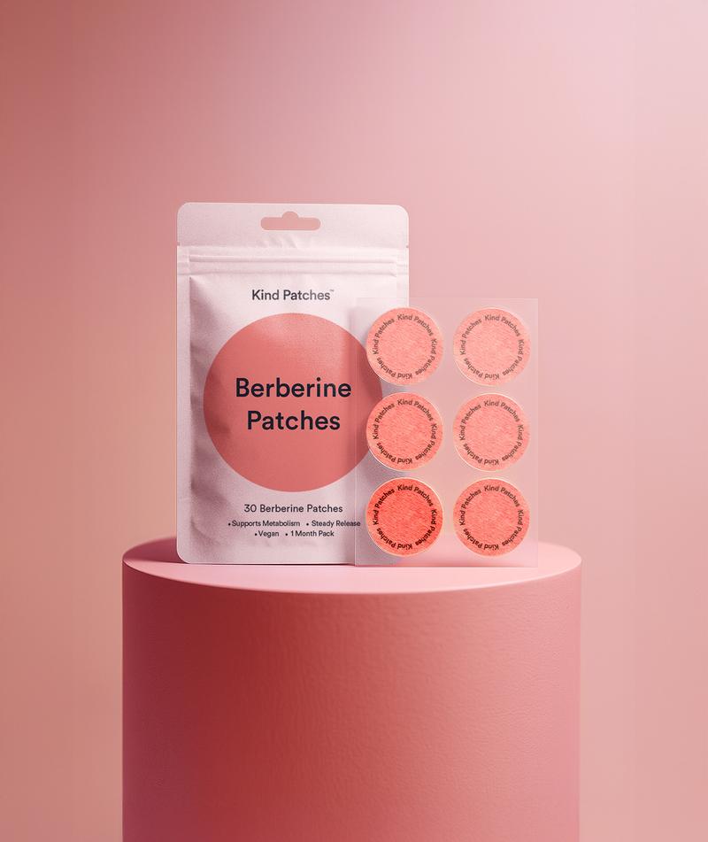 Kind Patches, 30-Day Cleanse Patches, Berberine, Support Metabolism, Cinnamon Extract, 1 Month Supply Kind Patches, 30-Day Cleanse Patches, Berberine, Support Metabolism, Cinnamon Extract, 1 Month Supply