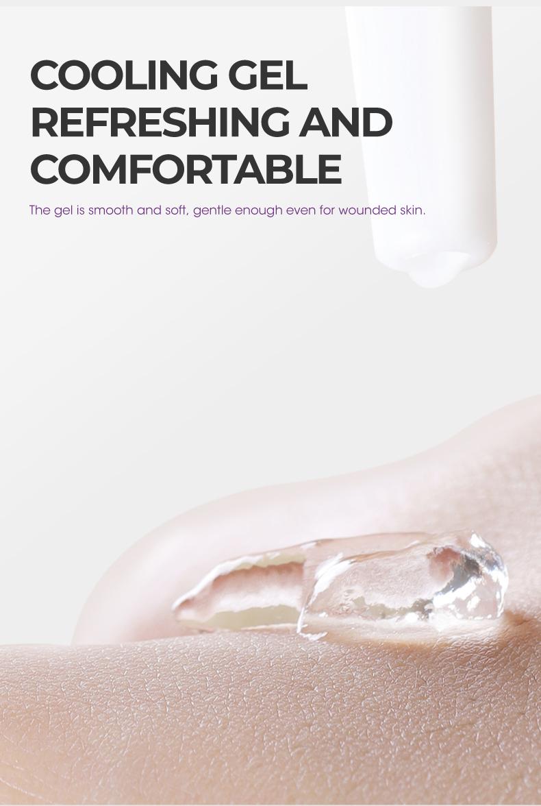 Kreain Nature 5 Hemorrhoid Gel Carthamus Seed Scutellaria Baicalensis Extract Carboxymethylcellulose Purple Daisy Apply to the Skin Used for Eliminating Hemorrhoids