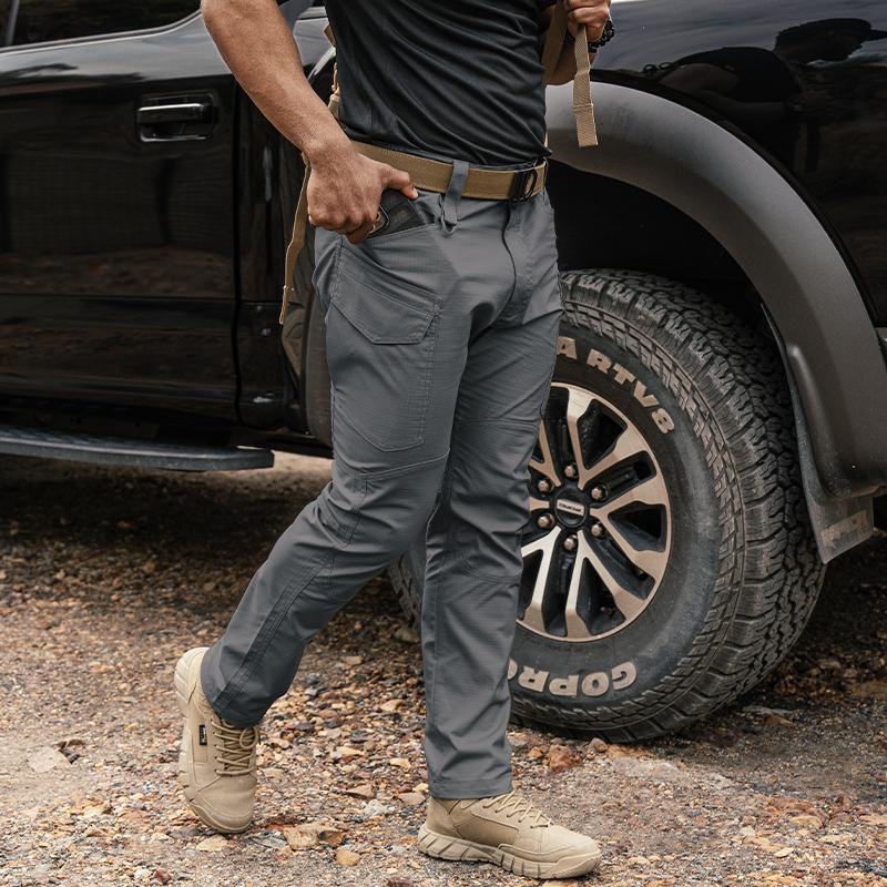 TOPTACPRO Men's Tactica Cargo Pants Elastic Ripstop Pants Soft Fabric EDC Work Sport Pants Sweatpantsmen 8202 SpringStatements
