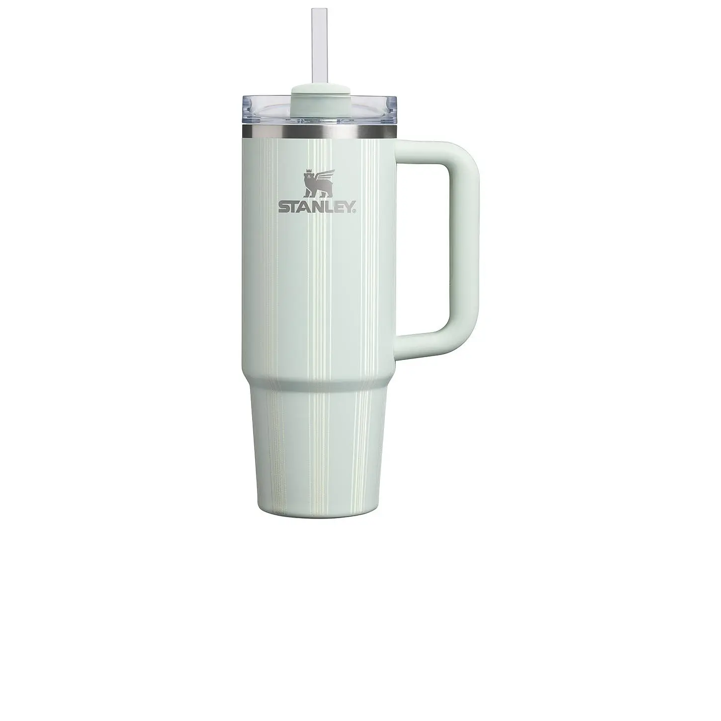 STANLEY 30oz The Quencher H2.0 Flowstate Tumbler in Mist Picnic Stripe