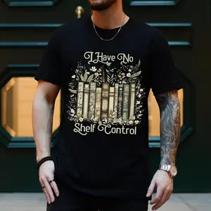 I Have No Shelf Control Shirt, Bookworm Gift, Book T-shirt, Librarian Shirt, Book Lover Shirt, Reading Teacher Shirt, Reading Shirt e-coupon