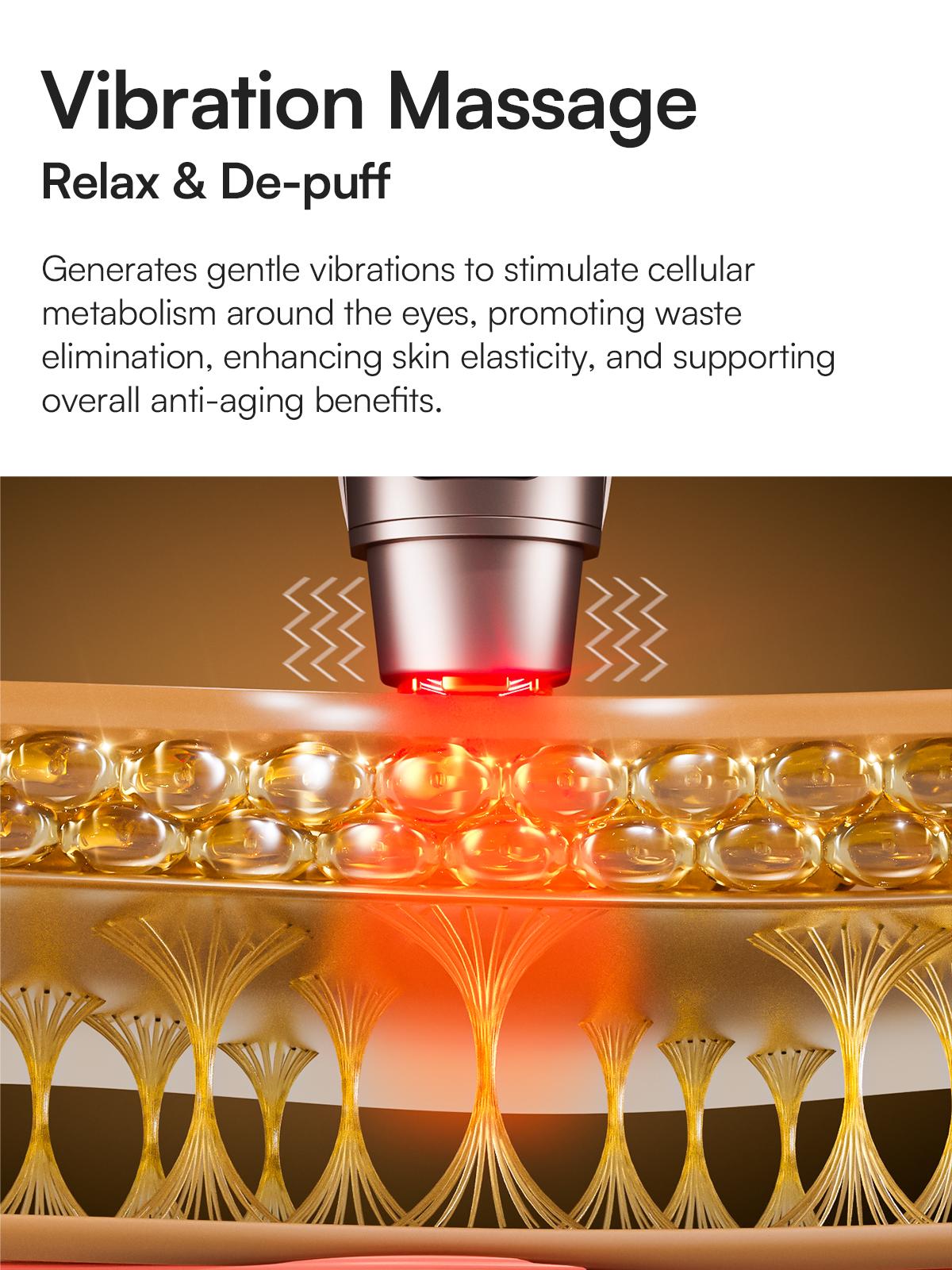 INIA LUMIN 4-in-1 Eye Skincare Wand – 3 Mins a Day for Fewer Lines in 14 Days & Less Puffiness in 21, FDA-Cleared, Spa-Level Results at a Fraction of the Price, Lift & Brighten Eyes in Just Weeks