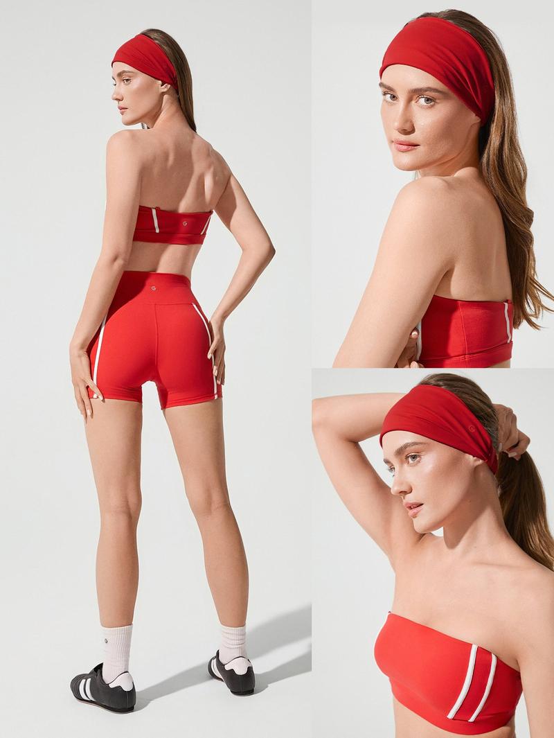 GLOWMODE FeatherFit-Air Work It Sweat-Absorbent Training Headband Gym