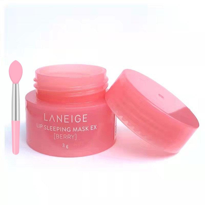 Original LANEIGE 20g Strawberry Fruit Lip Sleeping Mask Moisturize Nourish Lip Balm Fade Lip Lines Lip Care Korean Cosmetics