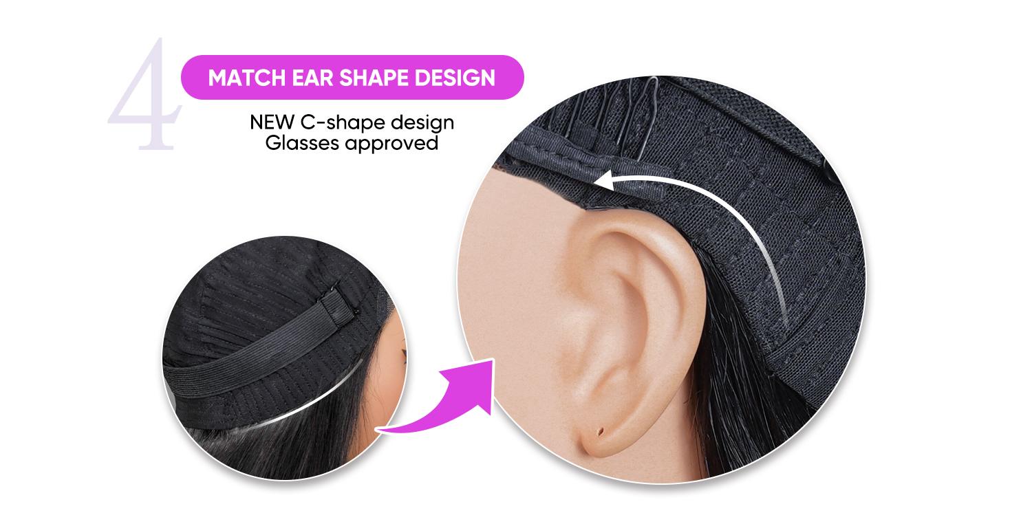 WIGFEVER M-Cap 9x6 Burmese Curly Wave Wear Go Glueless Wig Pre-Cut Lace Human Hair Lace Closure Wig Beginner Friendly with Adjustable Strap & Breathable Cap #Spring Glow-Up SpringStatements