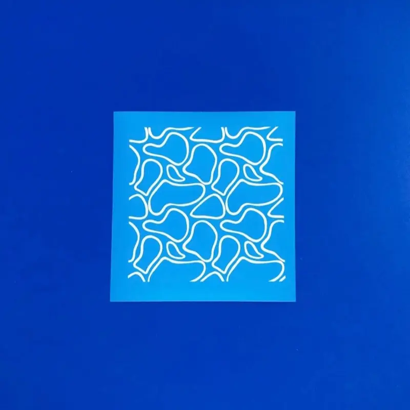 Jackal Abstract Stencil J-1