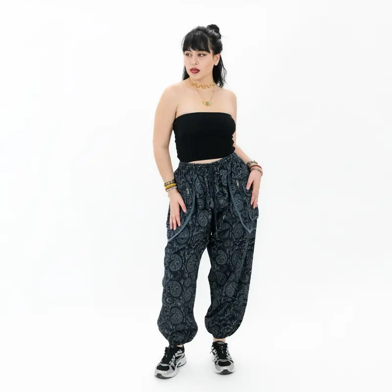 Paisley trousers - TikTok Shop
