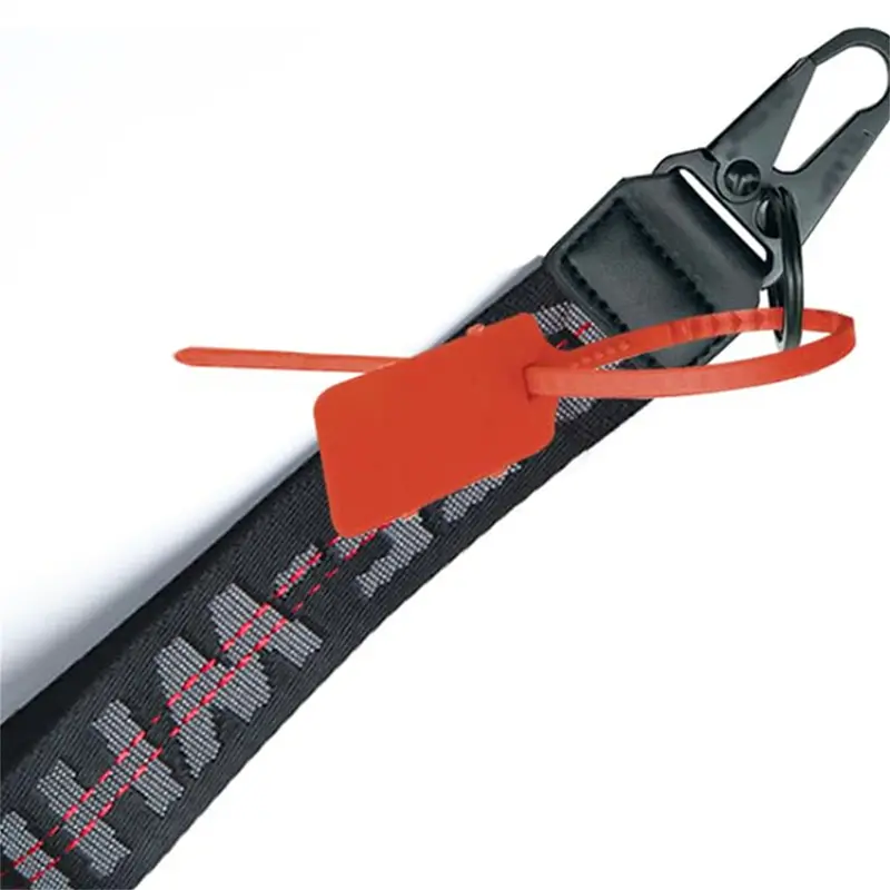 Keychain Lanyard Classic Herringbone Design Wristlet Strap Fabric Badge Holder Chains Thick Wide Bracelet Keyrings Canvas Stylish Jeans Decoration 10.2x1.4 Inches Comfortable Secure Durable Reliable Gift with Buckle