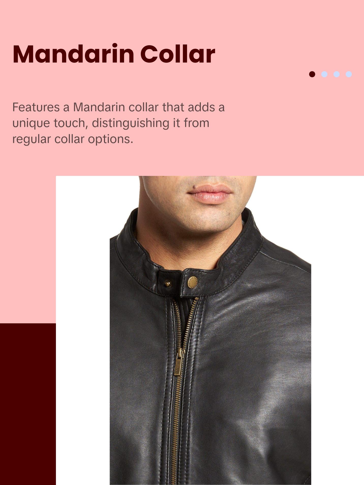 Drake Men's Classic Cowhide Leather Jacket