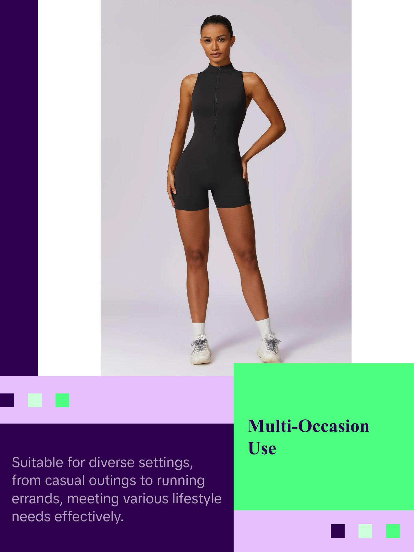 Noelle Heather Gray Romper Womenswear Overalls Womenswear Overalls