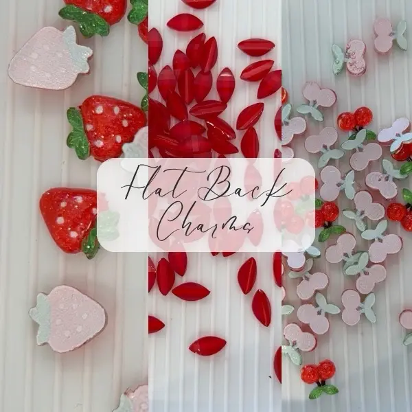Flat Back Charms DIY